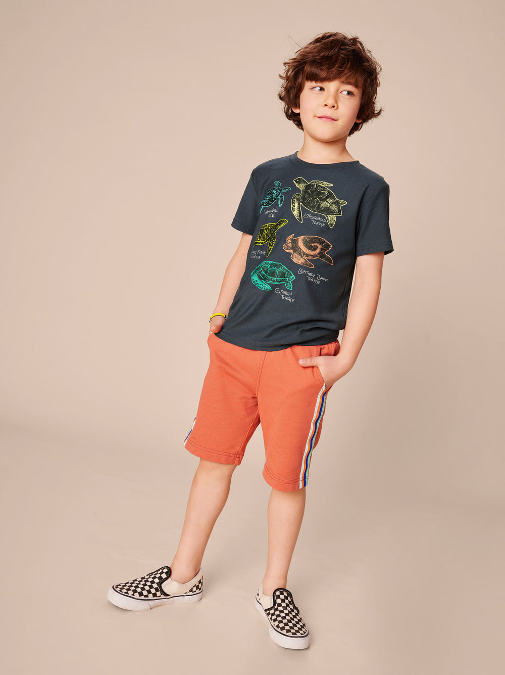 Tea Indigo | Turtle Discovery Graphic Tee