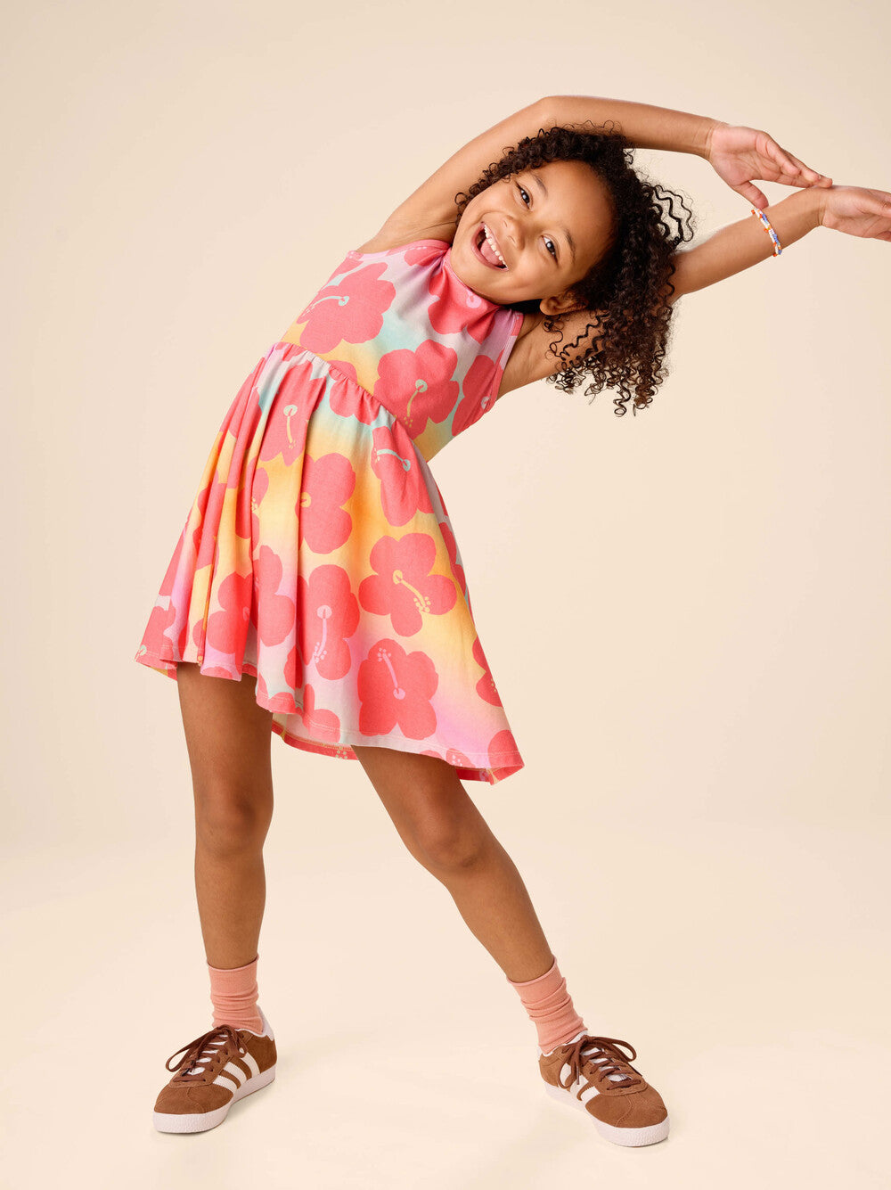 Tea Rainbow | Sleeveless Ballet Dress