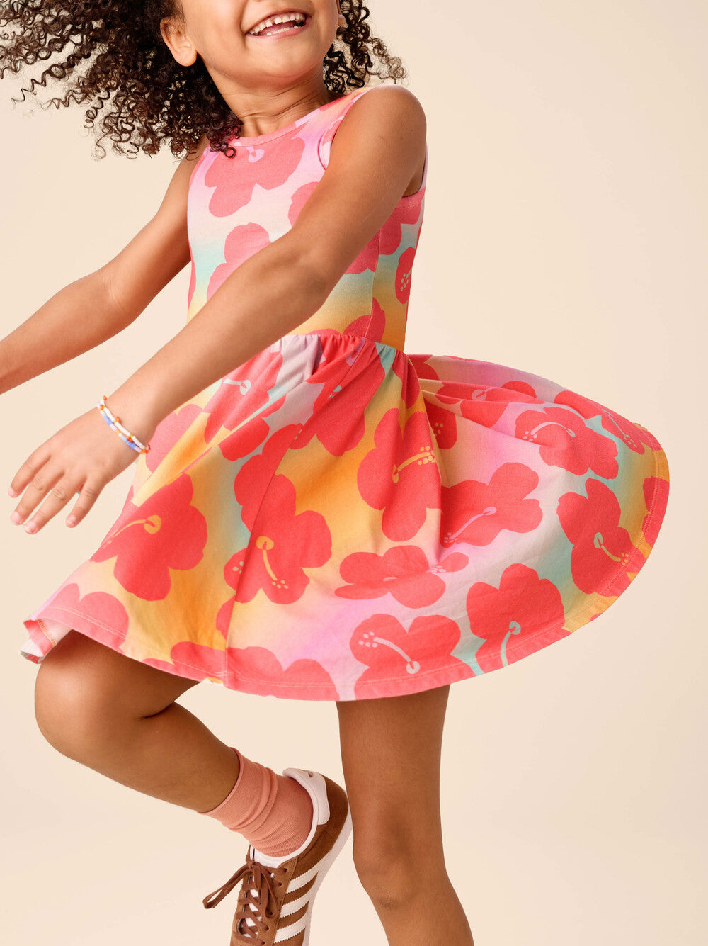 Tea Rainbow | Sleeveless Ballet Dress