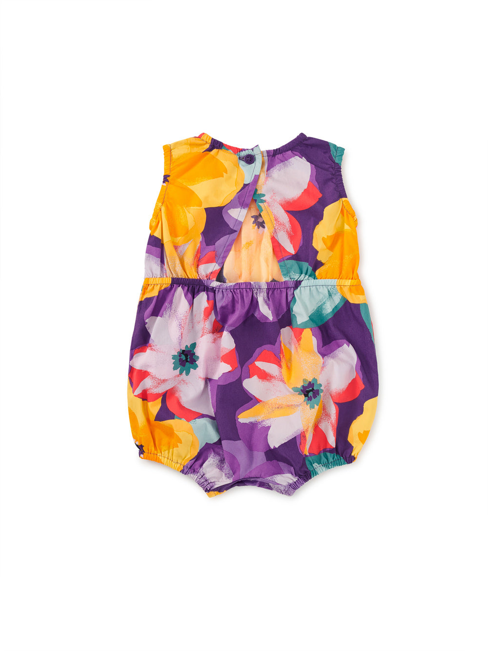 Tea Large Tropical | Peek-A-Boo Back Romper