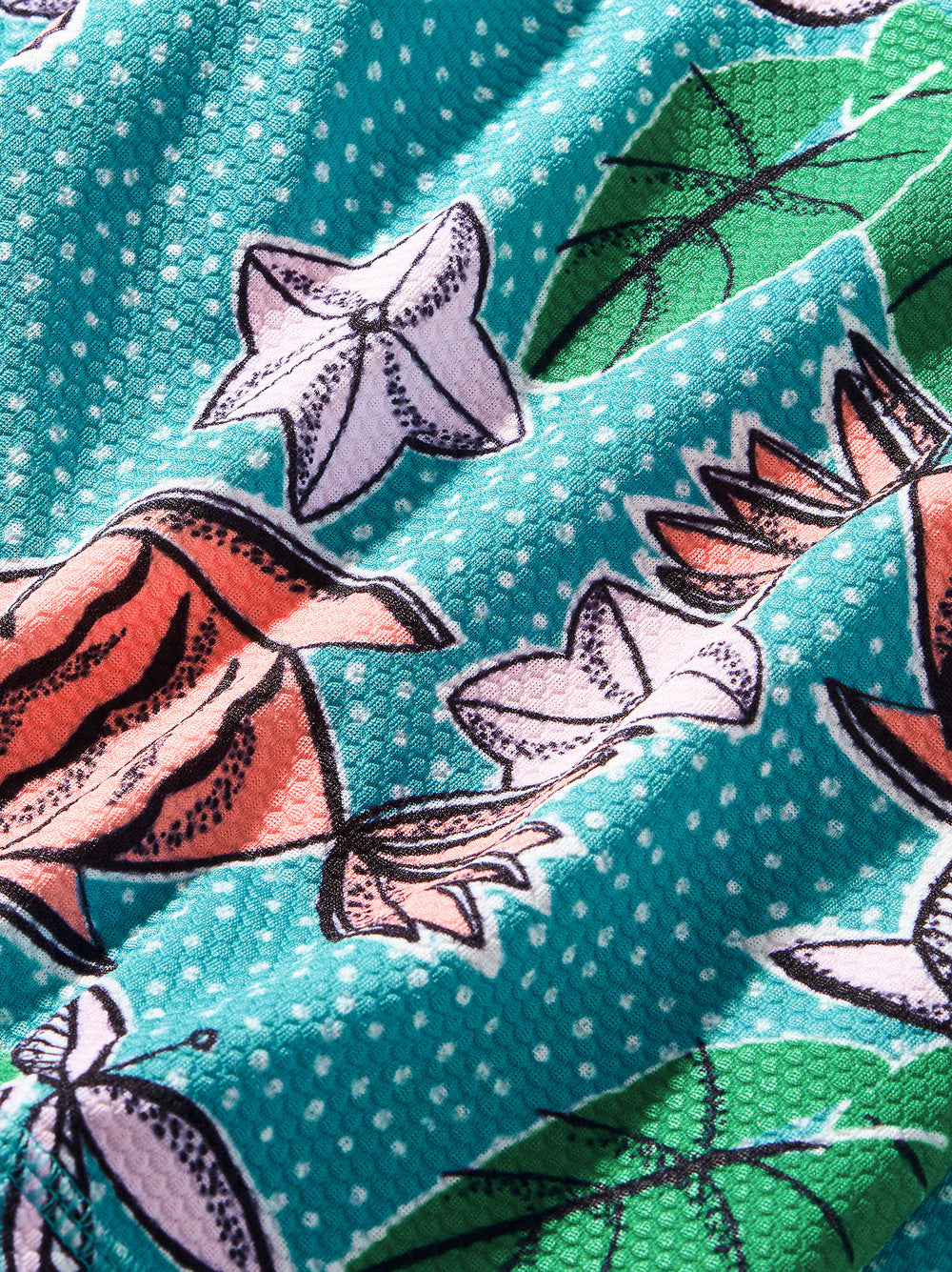 Tea Brazilian Tropical Fish | Rash Guard Swim Set