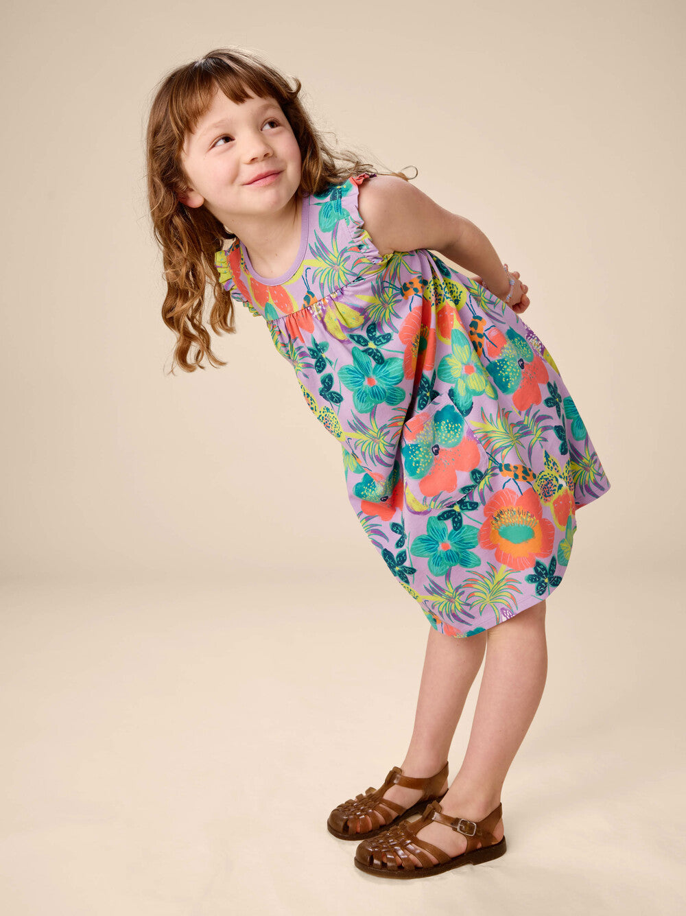 Tea Hanging Flowers of Malindi | Mighty Mini Dress