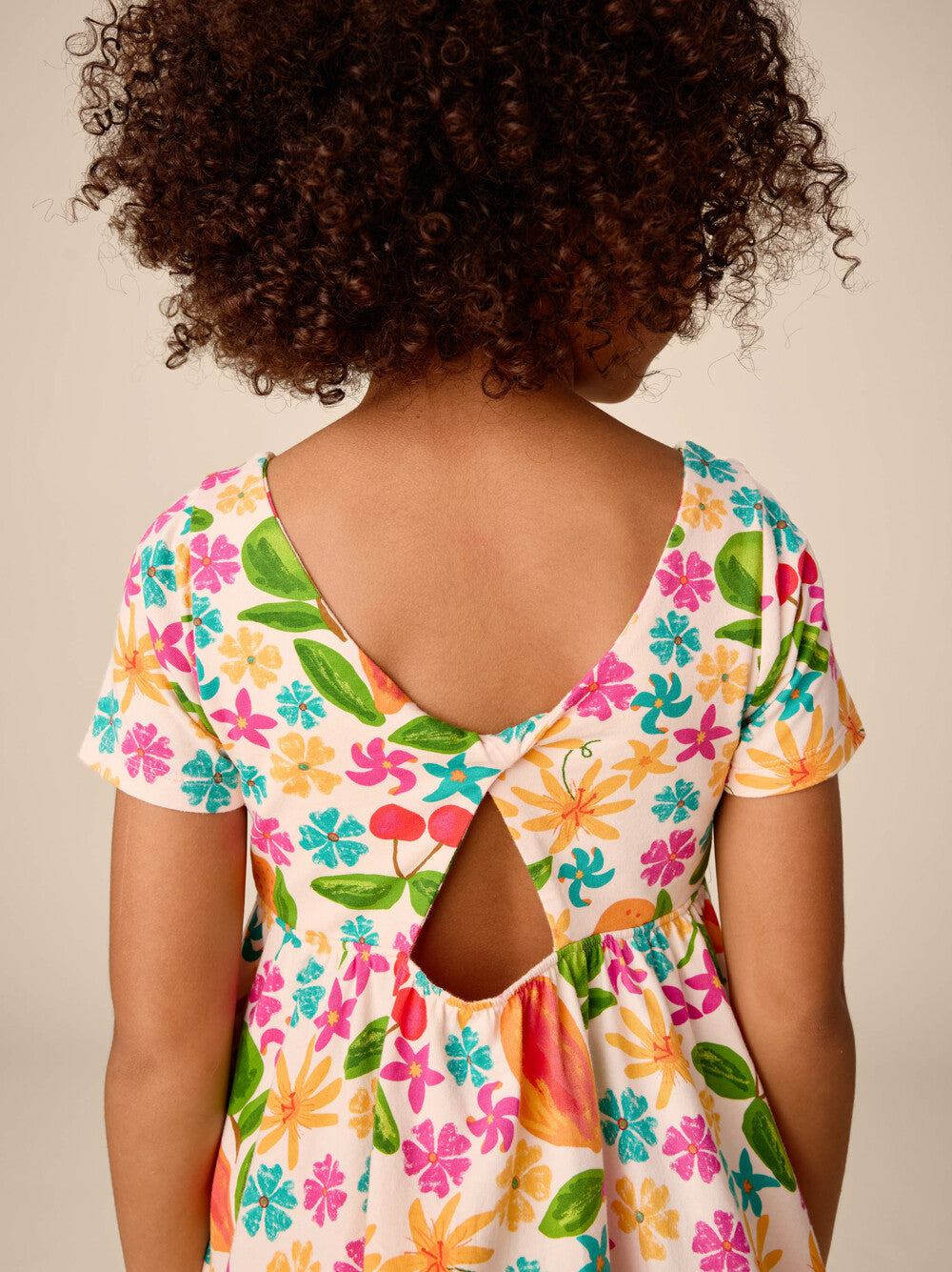 Tea Tropical Fruit | Twist Back Ballet Dress