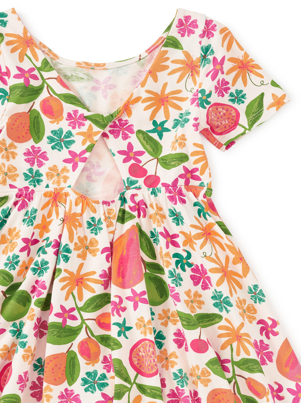 Tea Tropical Fruit | Twist Back Ballet Dress