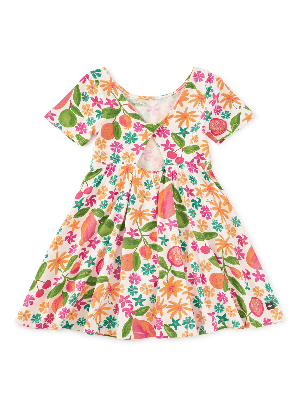 Tea Tropical Fruit | Twist Back Ballet Dress