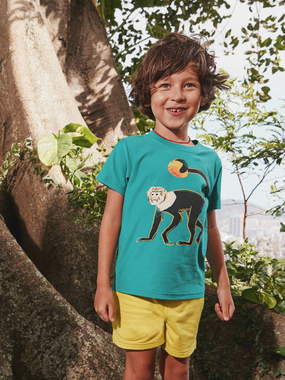 Tea Viridis | Monkey & Mango Graphic Tee