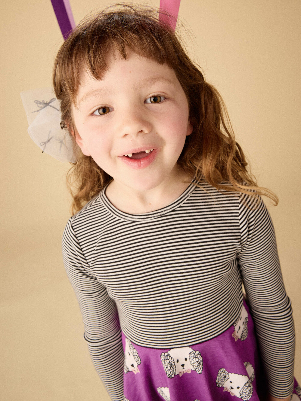 Tea Maltipoo | Print Mix Twirl Dress