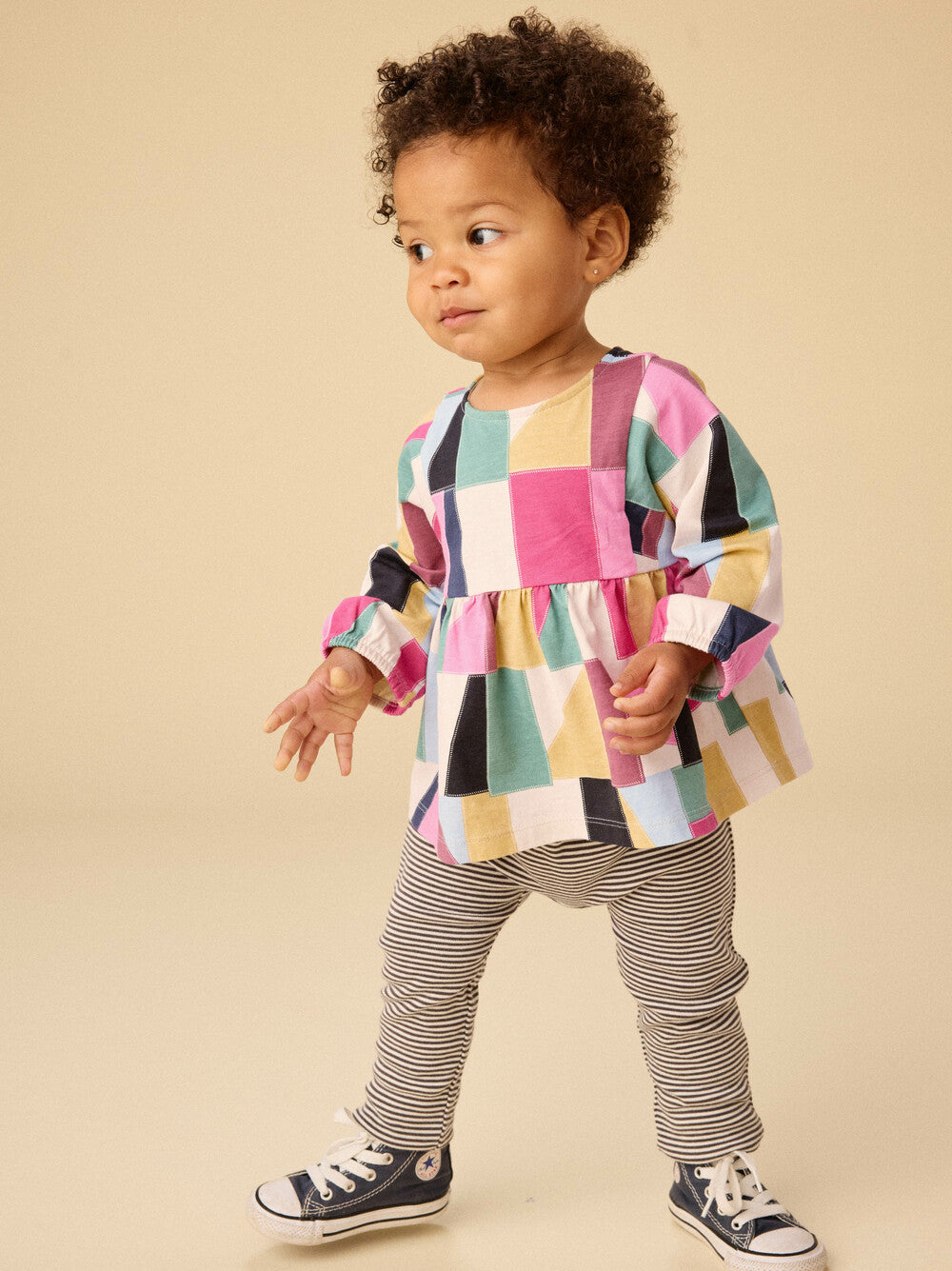 Tea Pojagi Patchwork | Boho Top & Pants Set