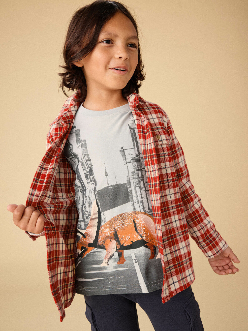 Tea Pearl Blue | Dino in Seoul Graphic Tee