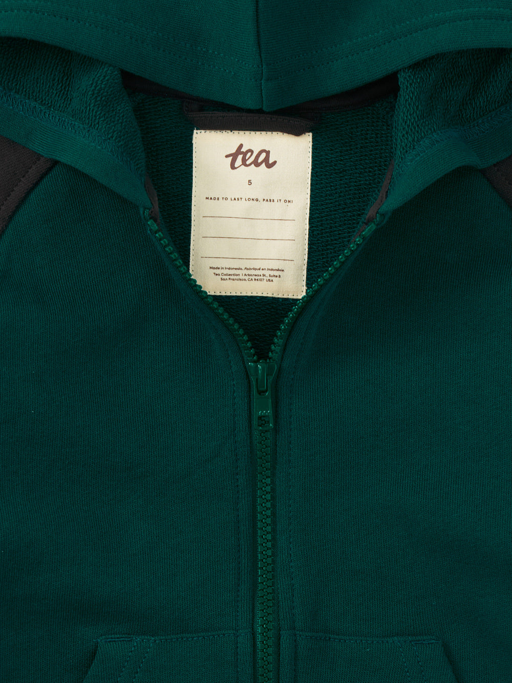 Tea Jade | Colorblock Hoodie