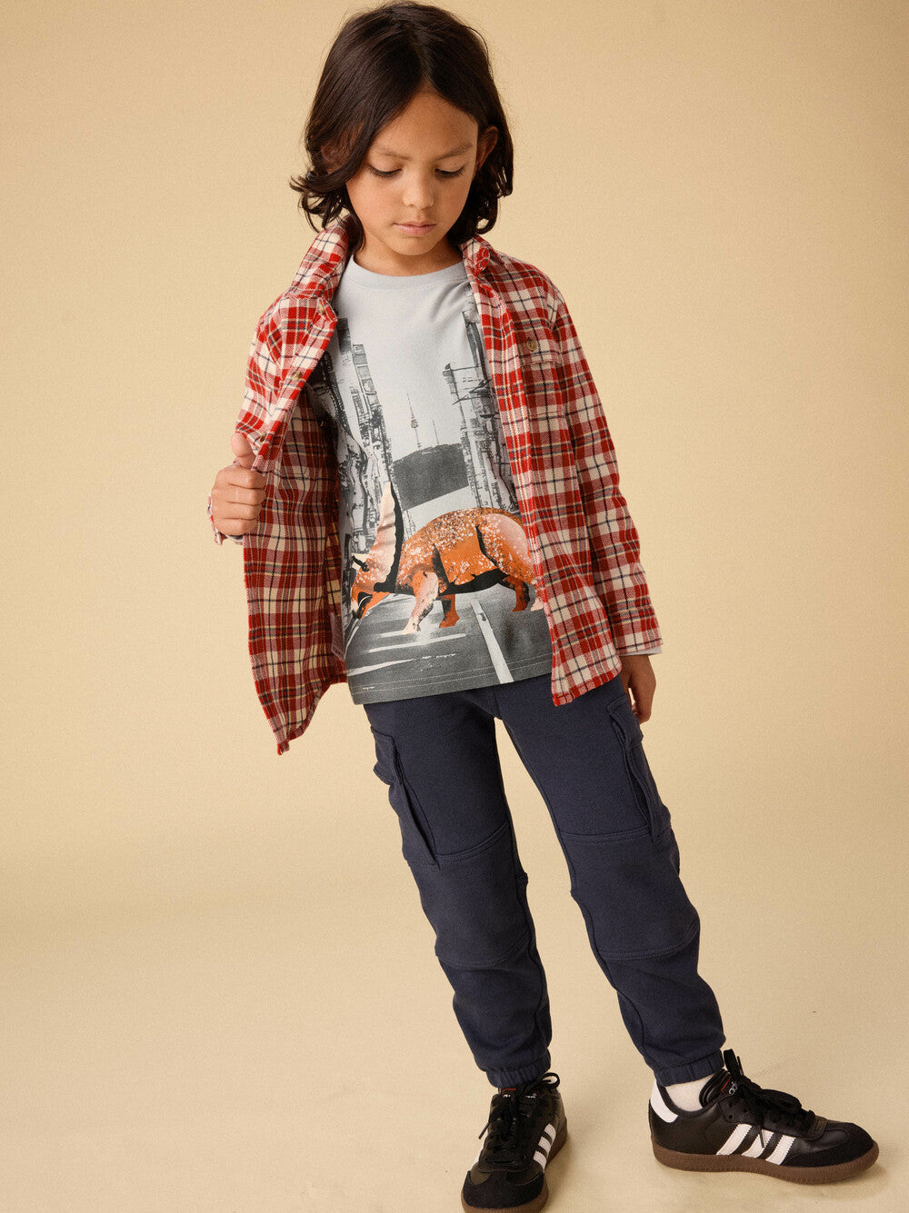 Tea Pearl Blue | Dino in Seoul Graphic Tee