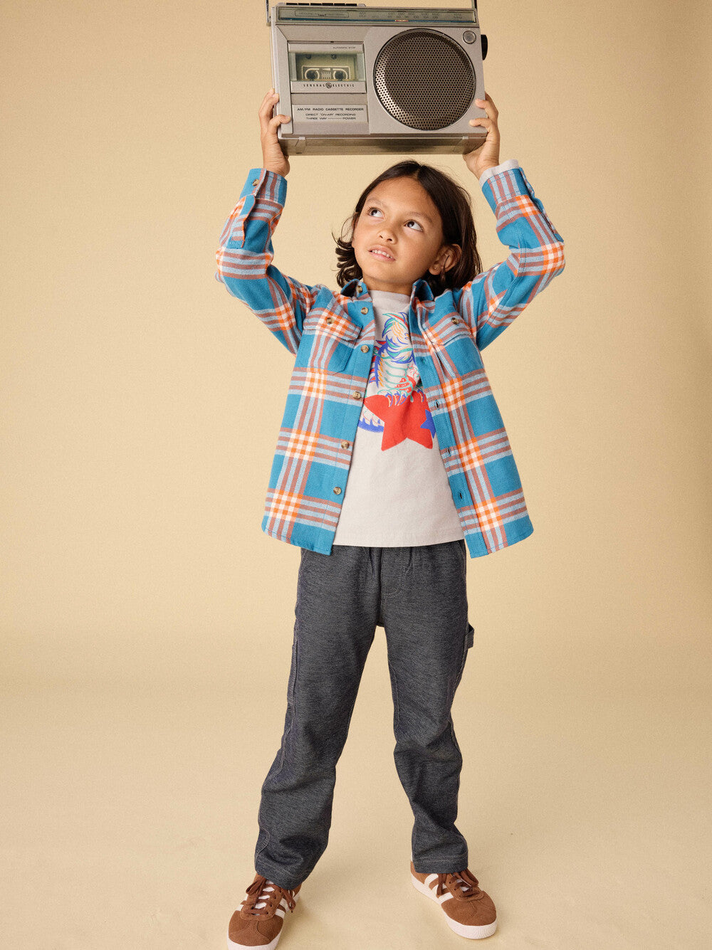 Tea Indigo Phantom | Denim-Like Carpenter Pants