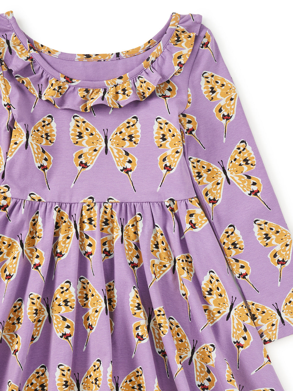 Tea Dragon | Ruffle Collar Ballet Dress
