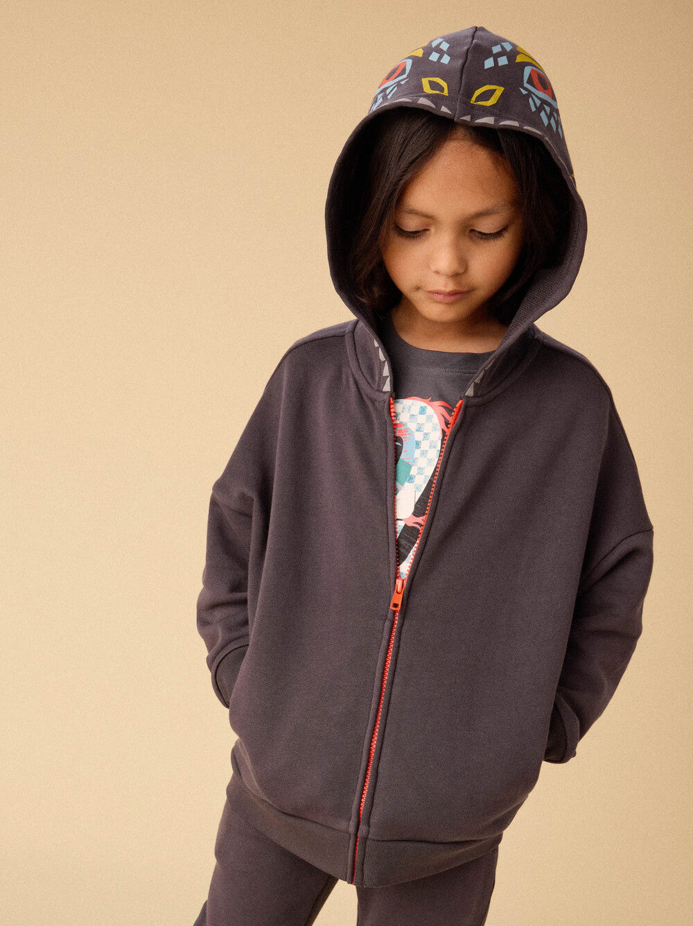 Tea Pepper | Dragon Hood Easy Fit Hoodie