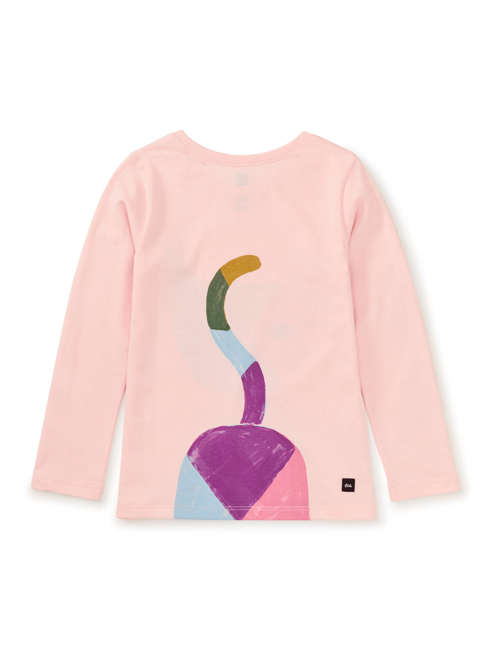 Tea Pink Salt | Rainbow Cat Double Sided Graphic Tee