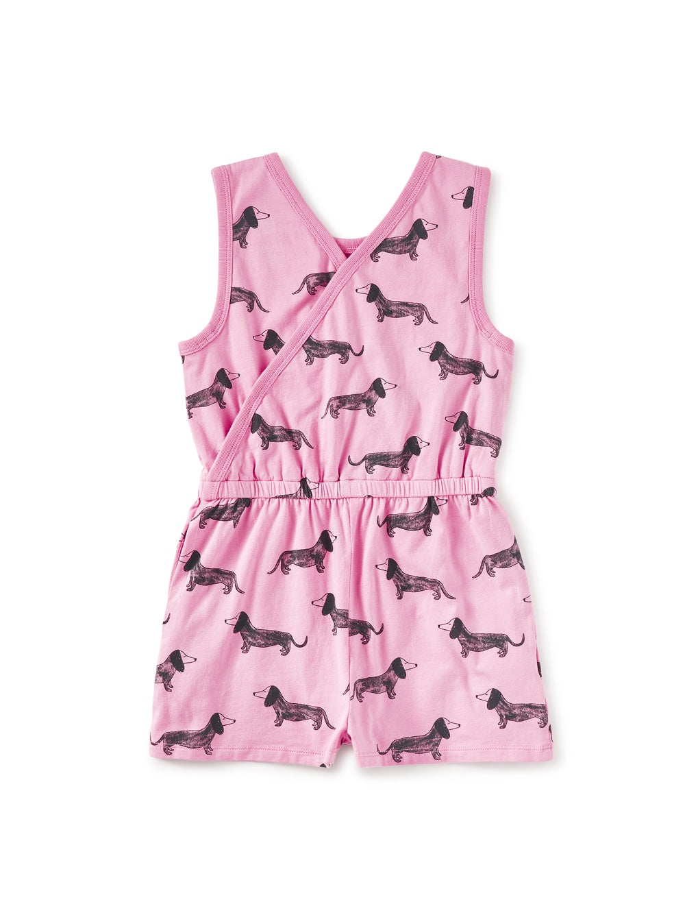 Tea Dachshunds | Reversible Wrap Romper