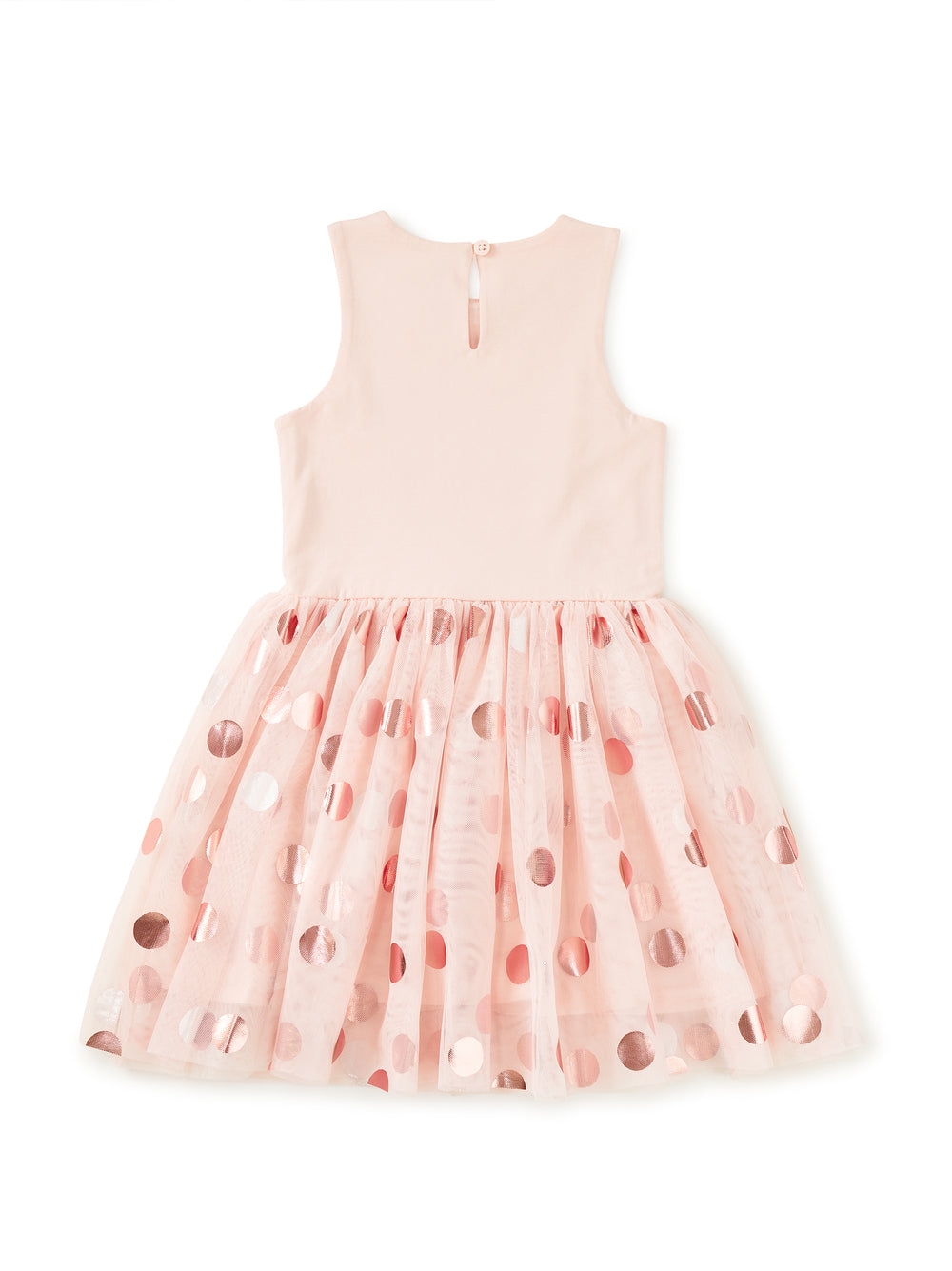 Tea Flamenco Dots | Printed Tulle Ballet Dress