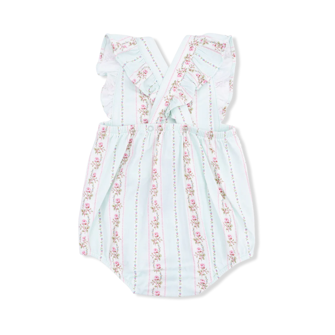 Angel Dear Blue | Antoinette Stripe Sunsuit