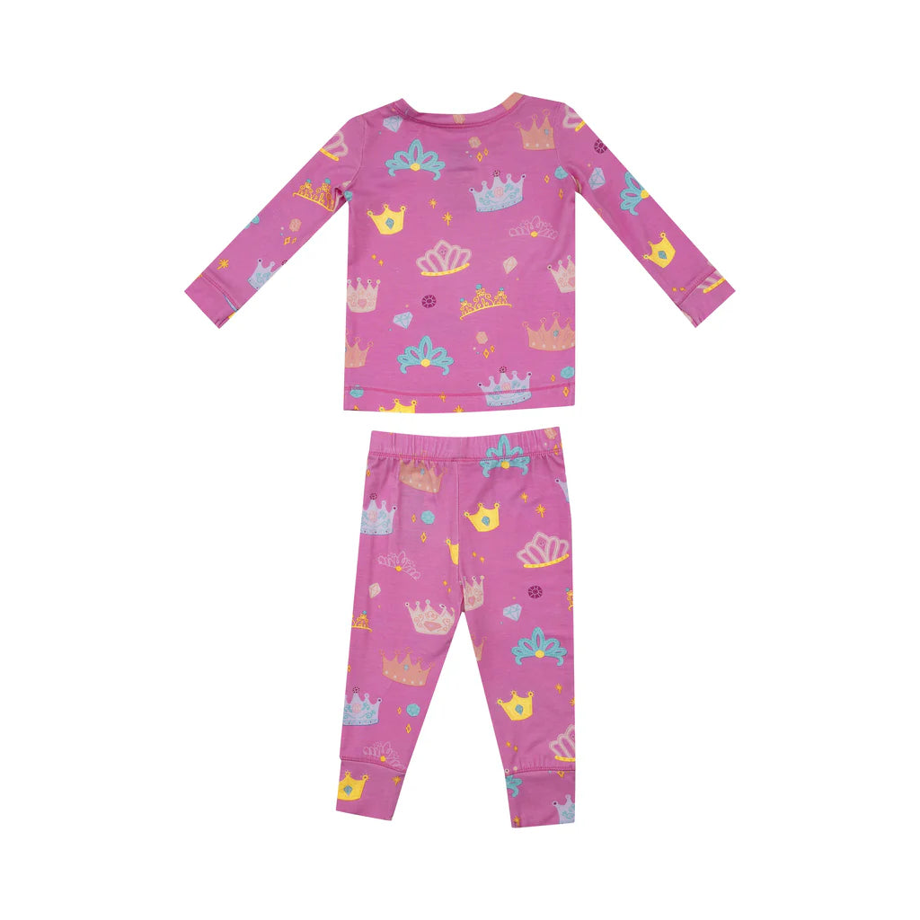 Angel Dear Princess Crowns | Long Sleeve Loungewear Set