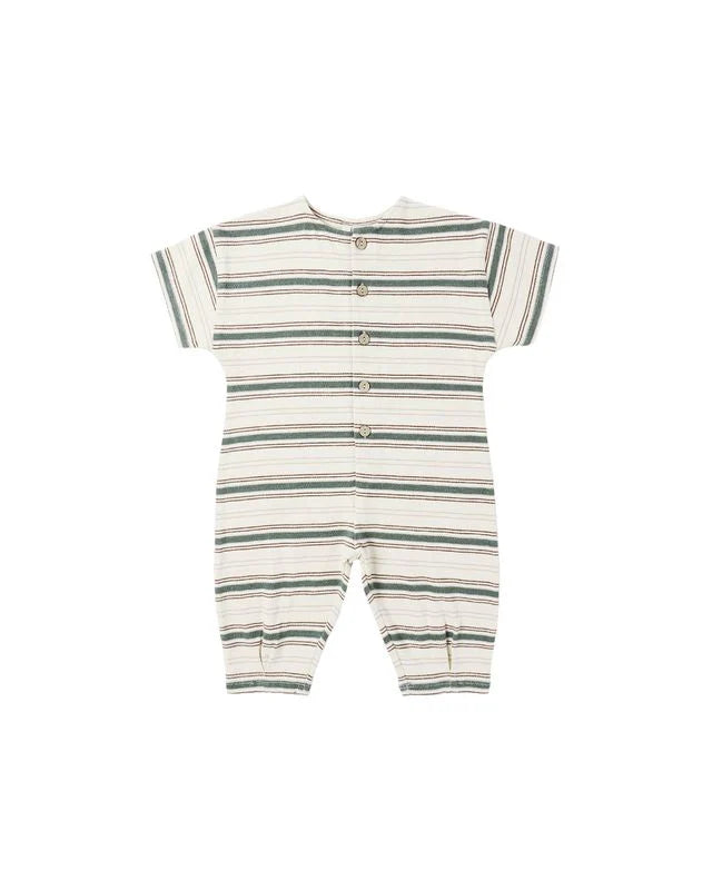 Rylee + Cru Stone Retro Stripe | Hayes Jumpsuit