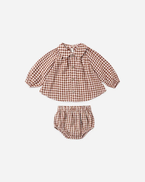 Rylee + Cru Brick Check | Nellie Set