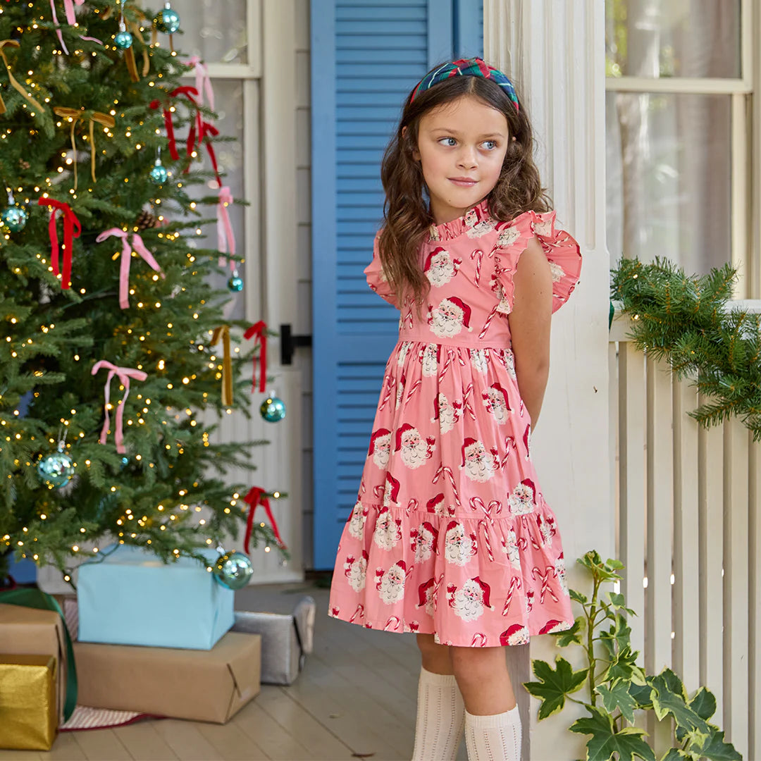 Pink Chicken Pink Candy Cane Santa | Jennifer Dress