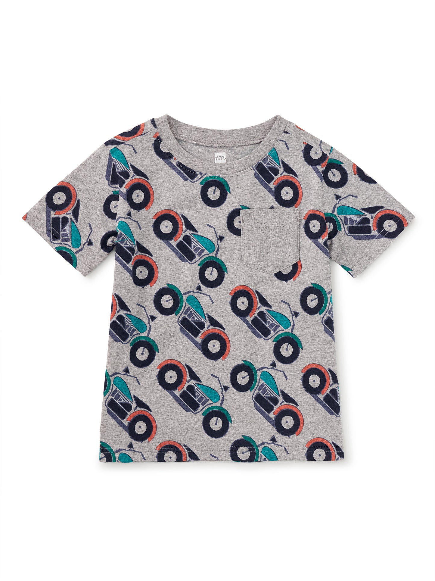 Tea Motocicleta | Printed Pocket Tee