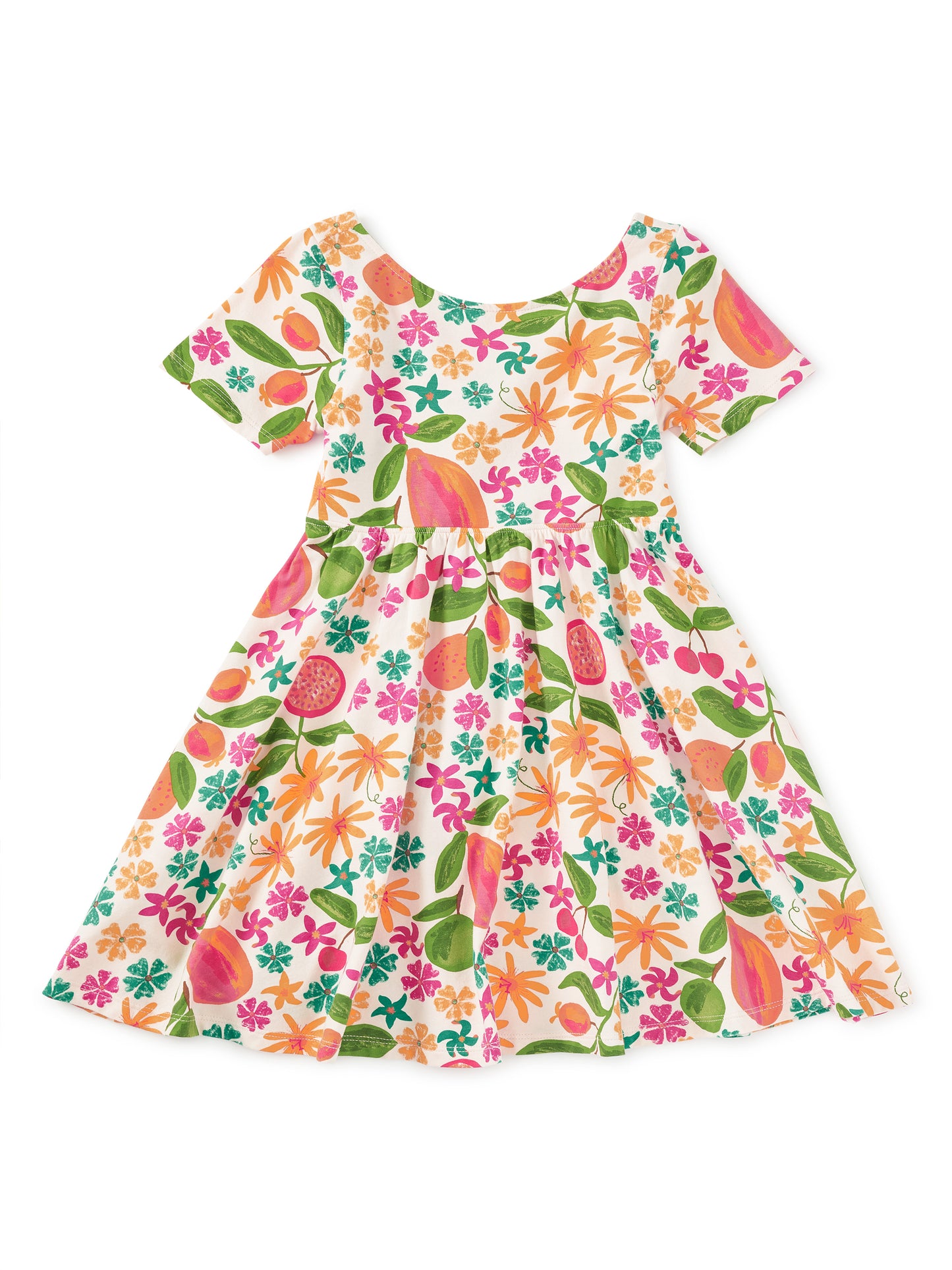 Tea Tropical Fruit | Twist Back Ballet Dress