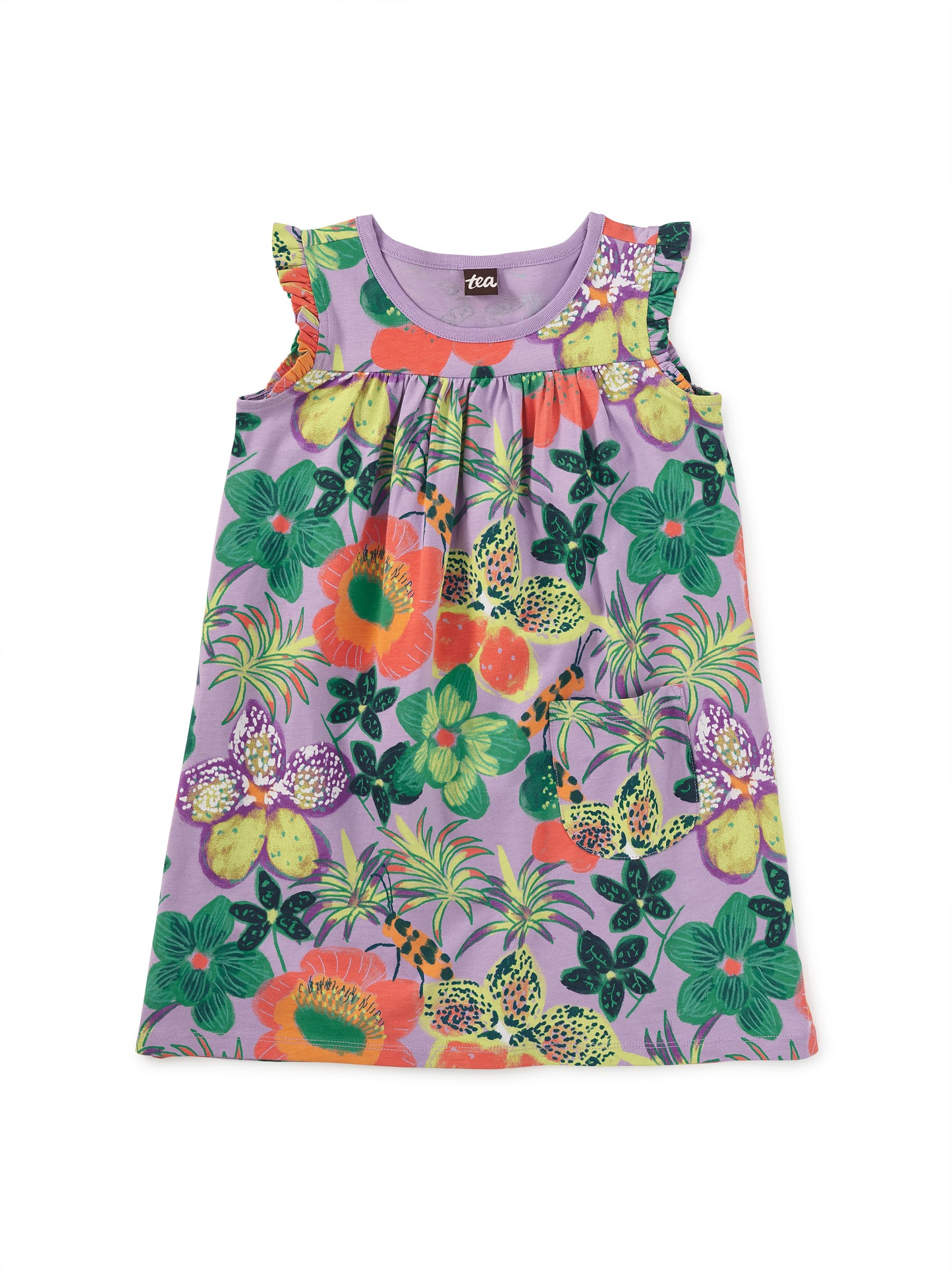 Tea Hanging Flowers of Malindi | Mighty Mini Dress