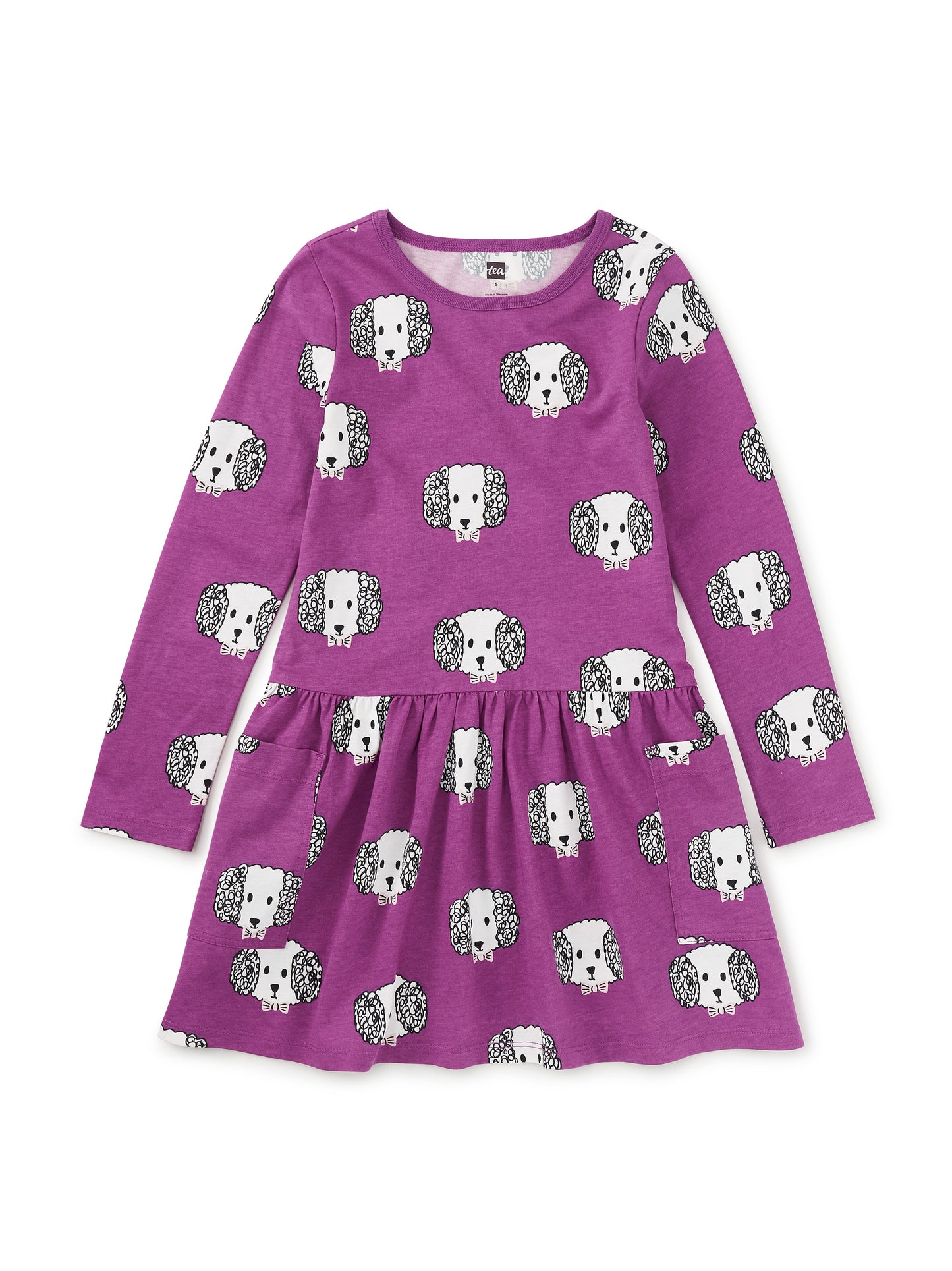 Tea Maltipo | Long Sleeve Pocket Dress