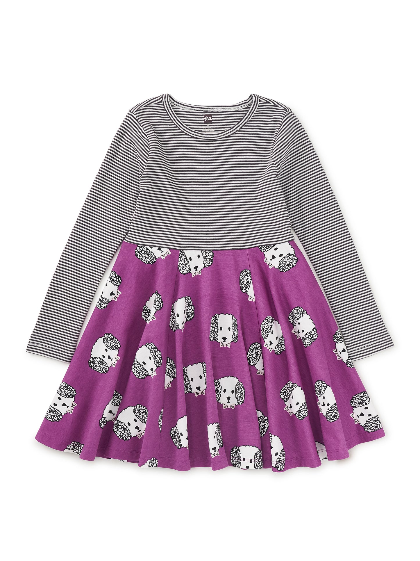 Tea Maltipoo | Print Mix Twirl Dress