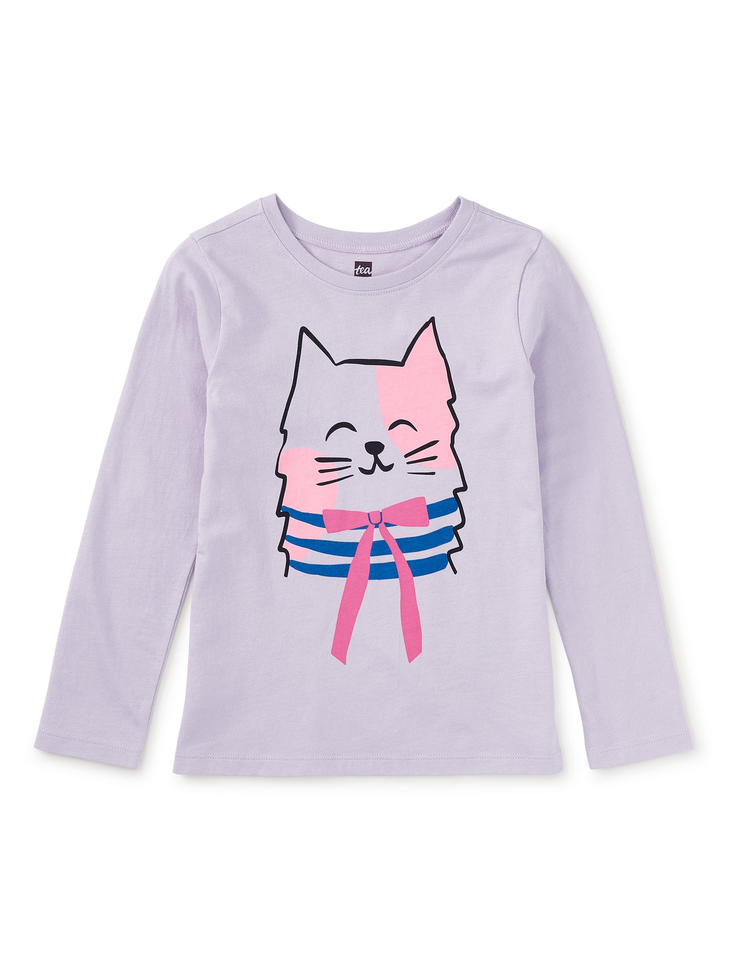 Tea Soft Wisteria | Bowtie Kitty Graphic Tee