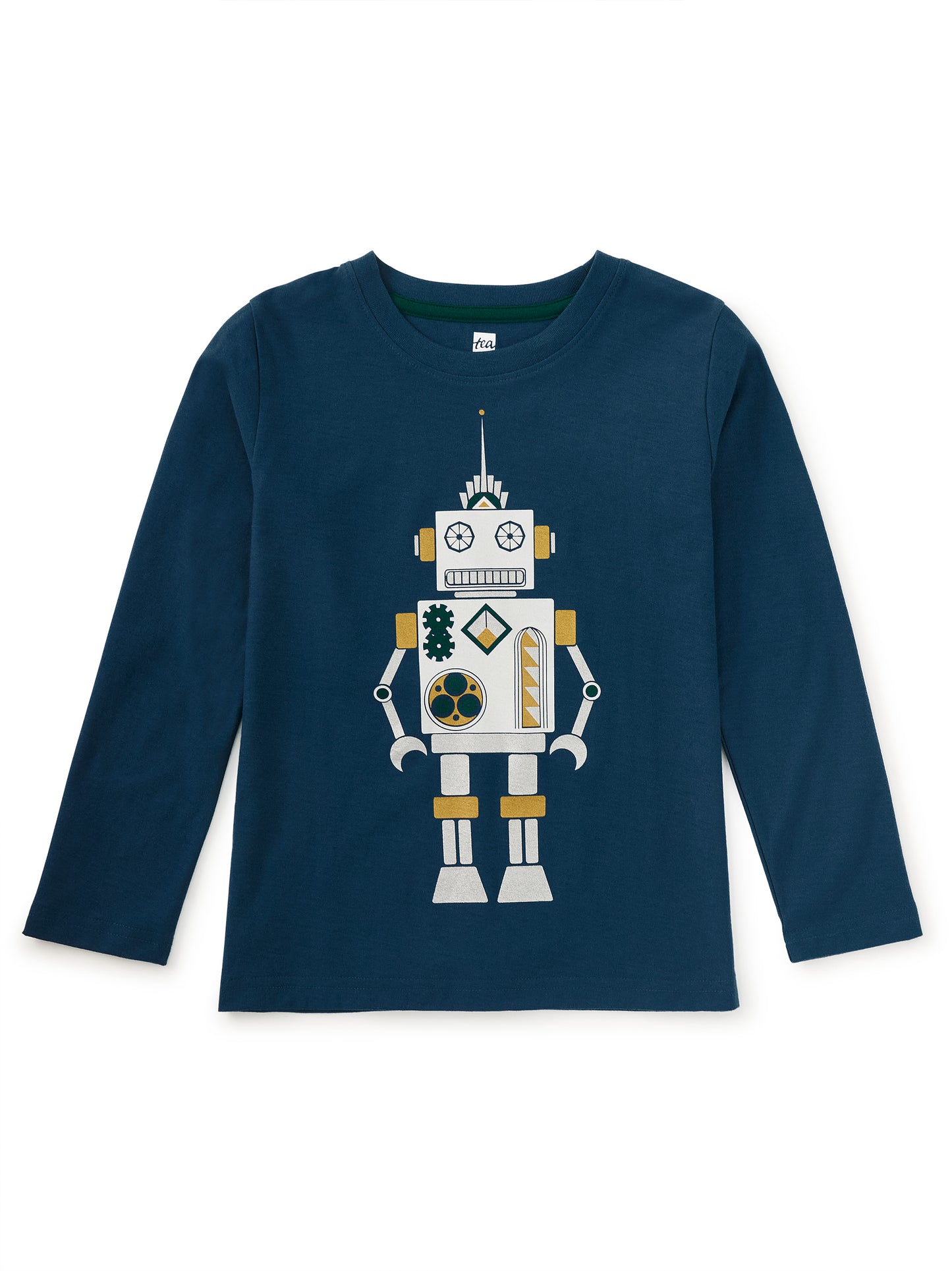 Tea Ink | Metallic Robot Graphic Tee