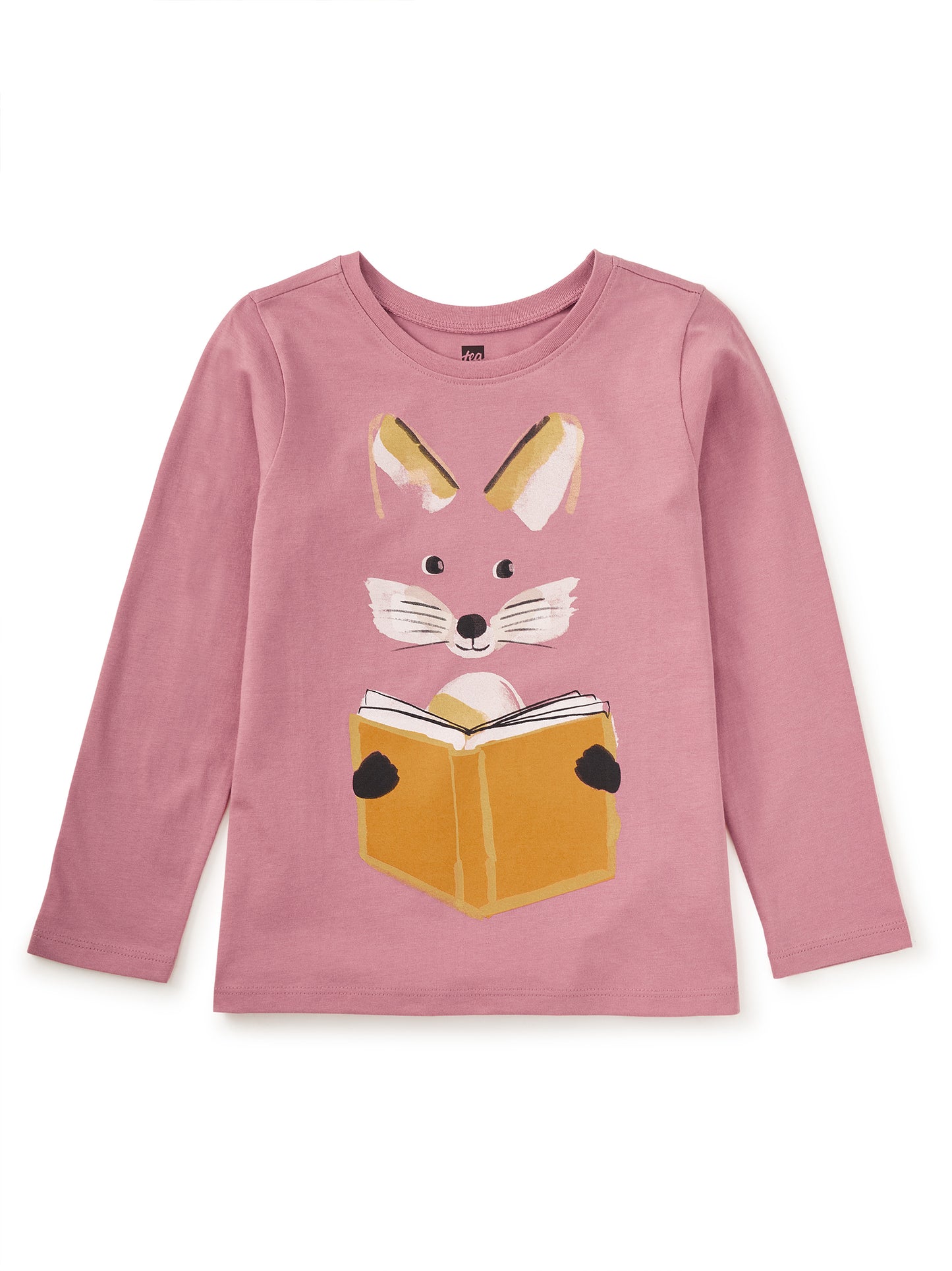 Tea Antique Rose | Reading Fox Double Sided Tee