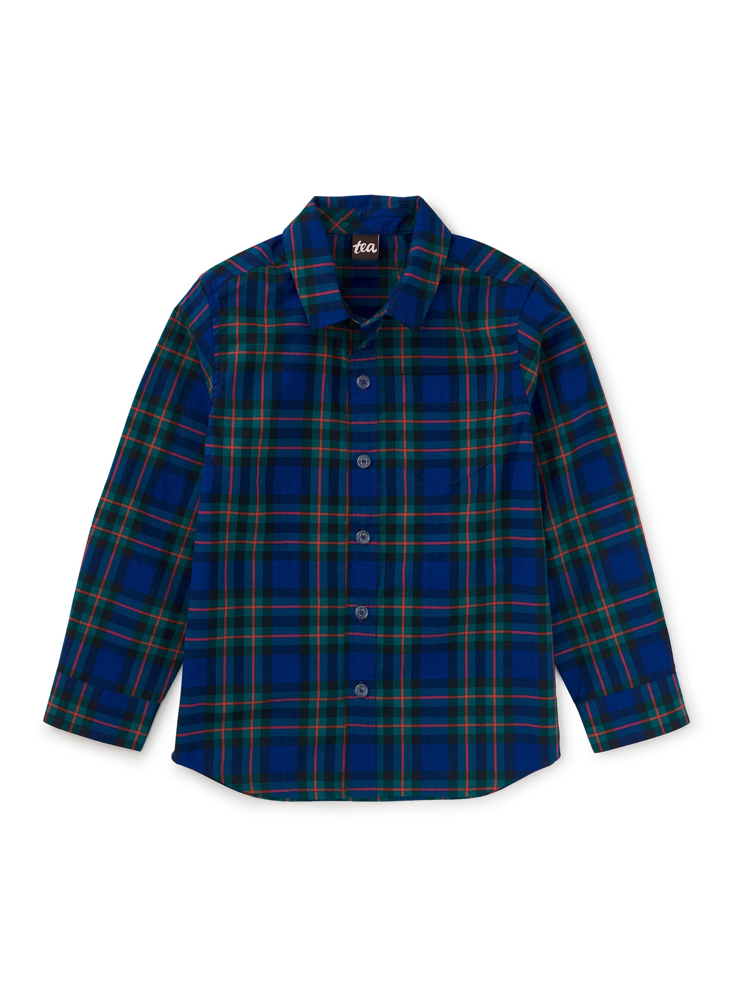 Tea Busan Holiday | Plaid Button Up Shirt