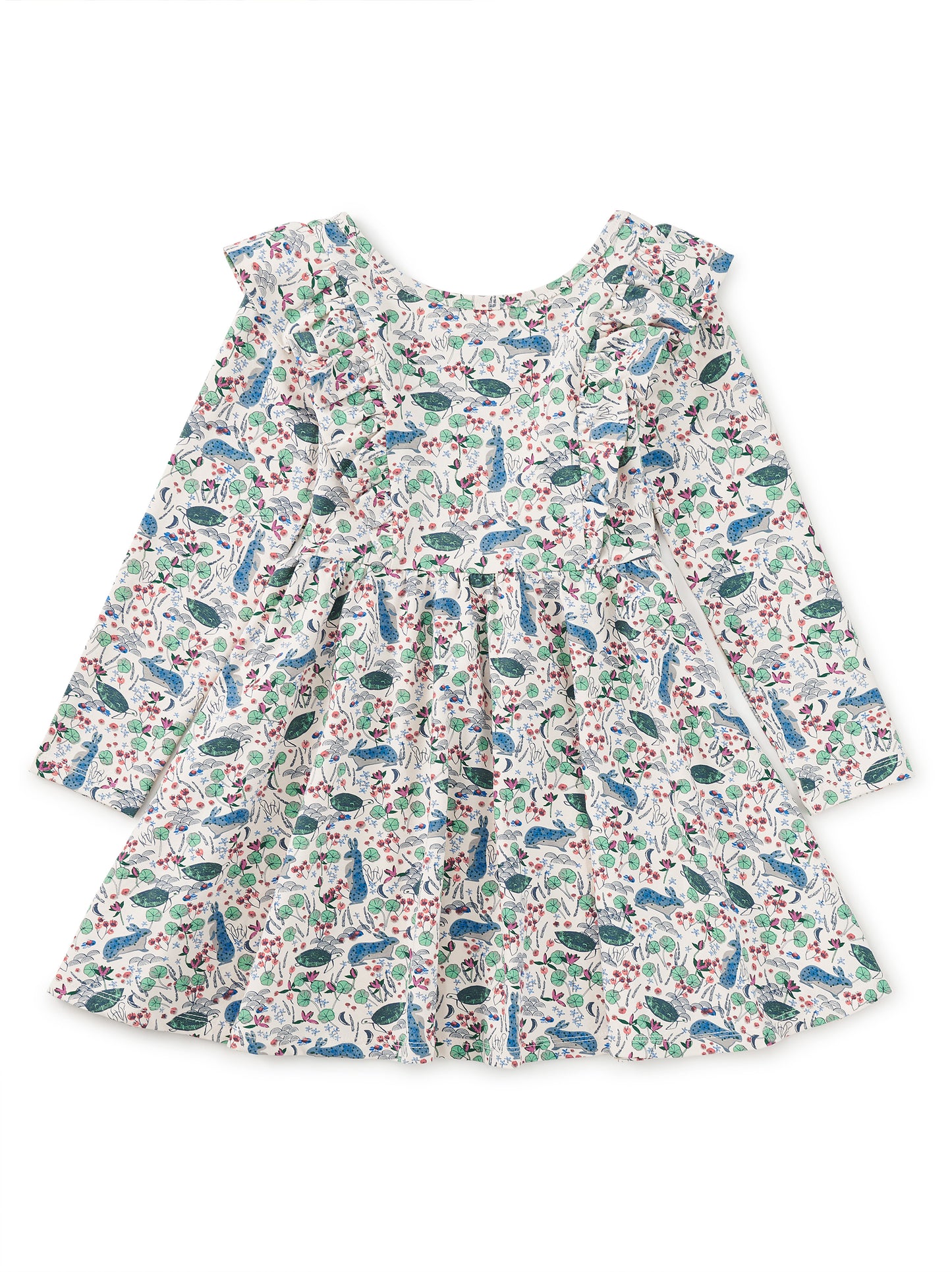 Tea Rabbit | Ruffle Shoulder Ballet Dress
