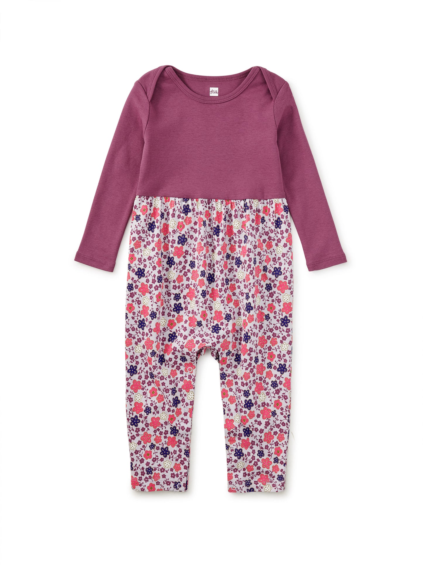 Tea Winter | Hanji Floral Romper