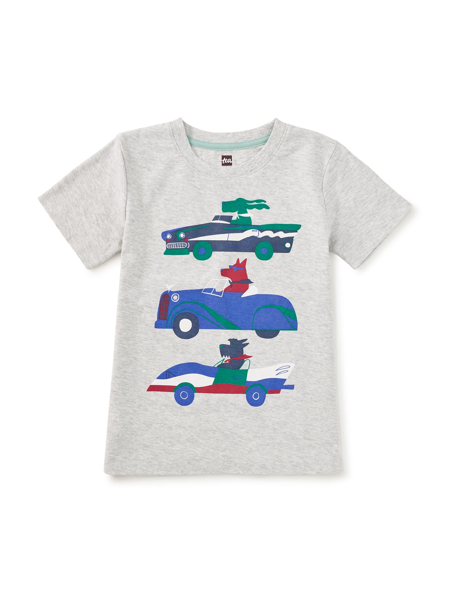 Tea Light Grey Heather | Vroom Squad Graphic Tee