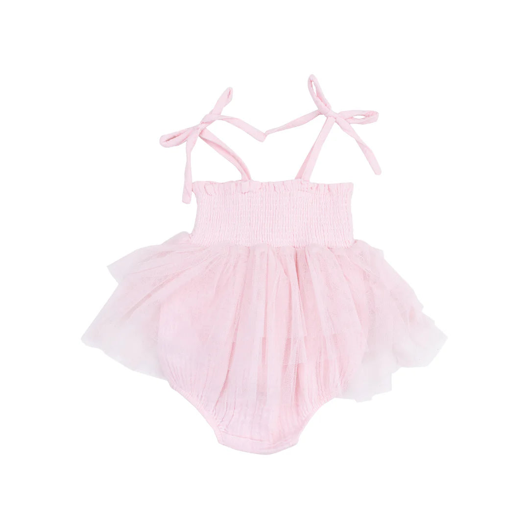 Angel Dear Ballerina Pink | Solid Muslin Tutu Bubble