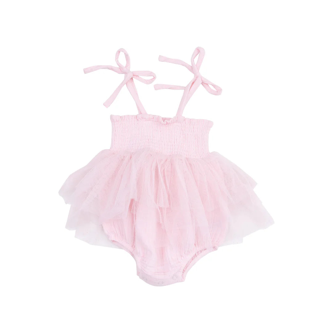 Angel Dear Ballerina Pink | Solid Muslin Tutu Bubble