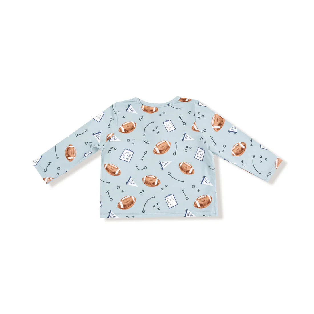 Angel Dear Grey Mist | Touchdown Time Long Sleeve Henley