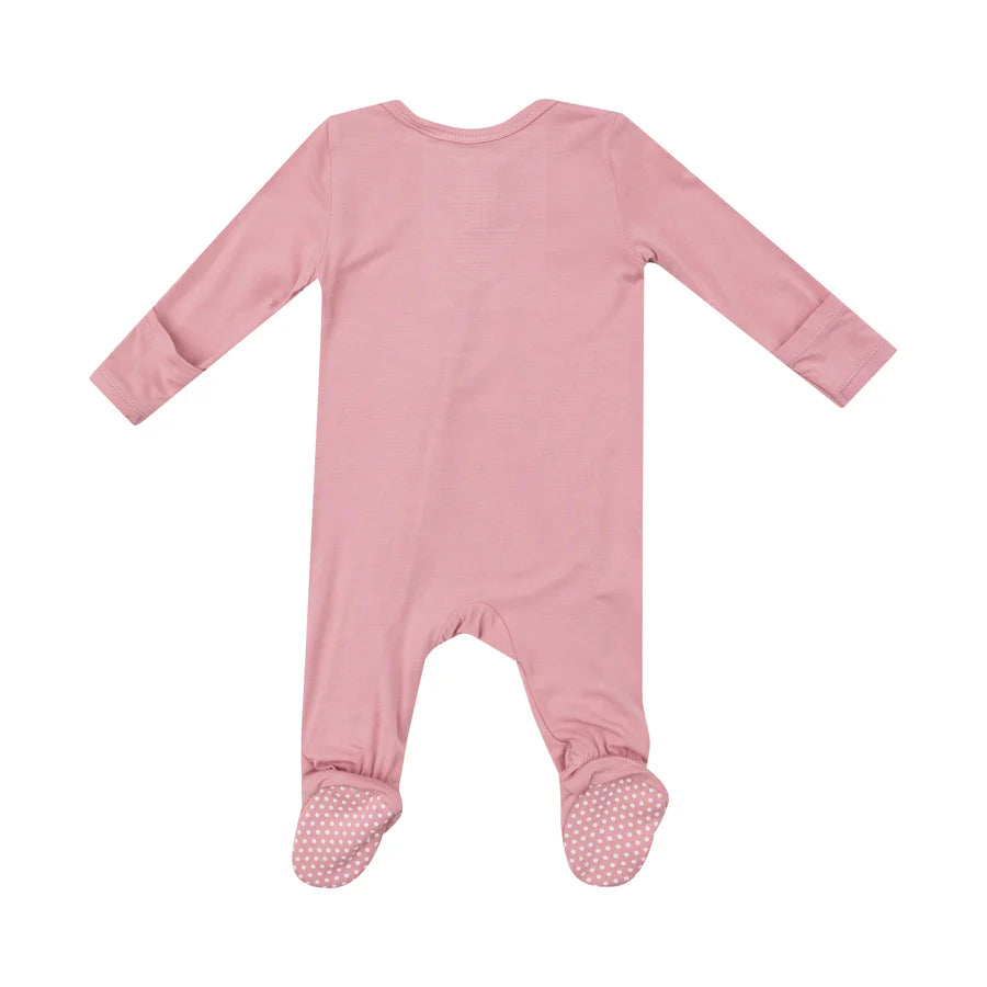 Angel Dear Bridal Rose | Bamboo 2 Way Zipper Footie