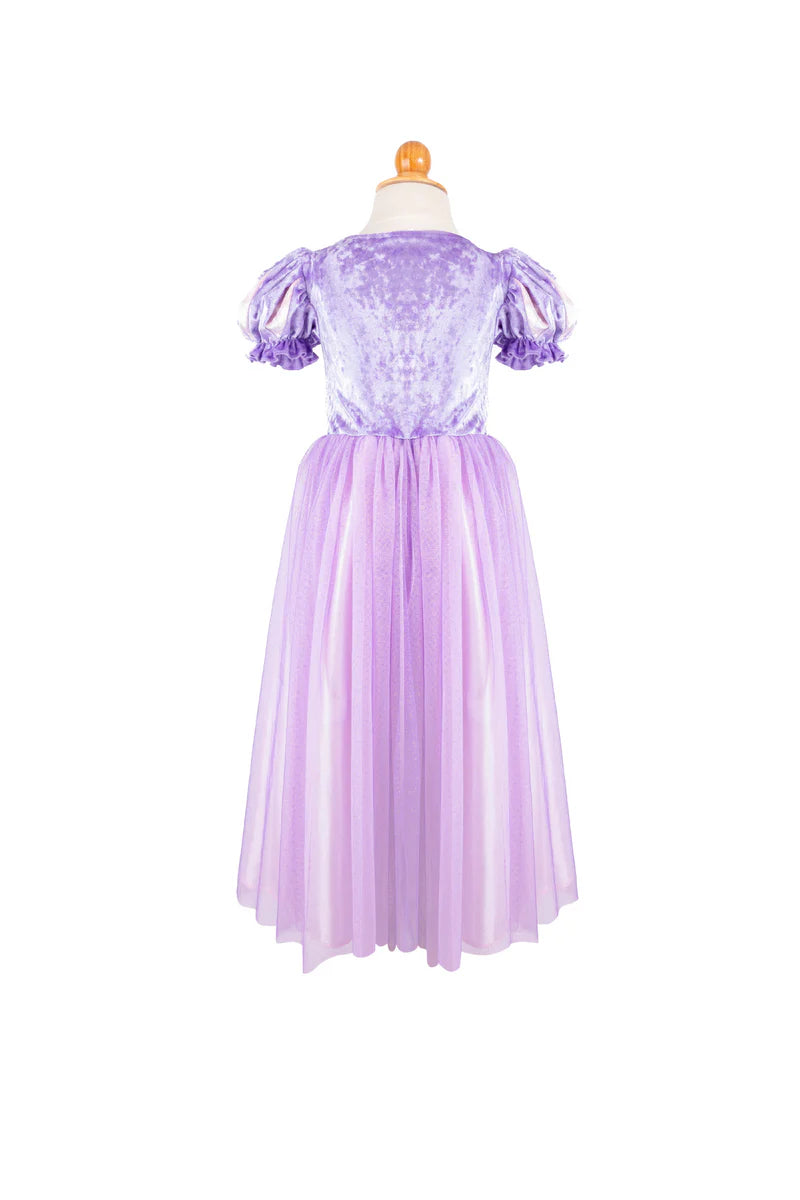 Great Pretenders Purple | Velvety Soft Once Upon a Tower Princess Dress