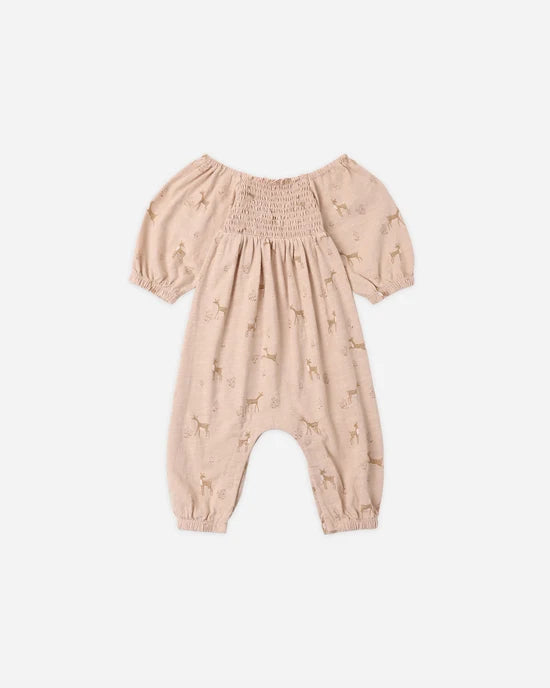 Rylee + Cru Blush Fawns | Sage Jumpsuit