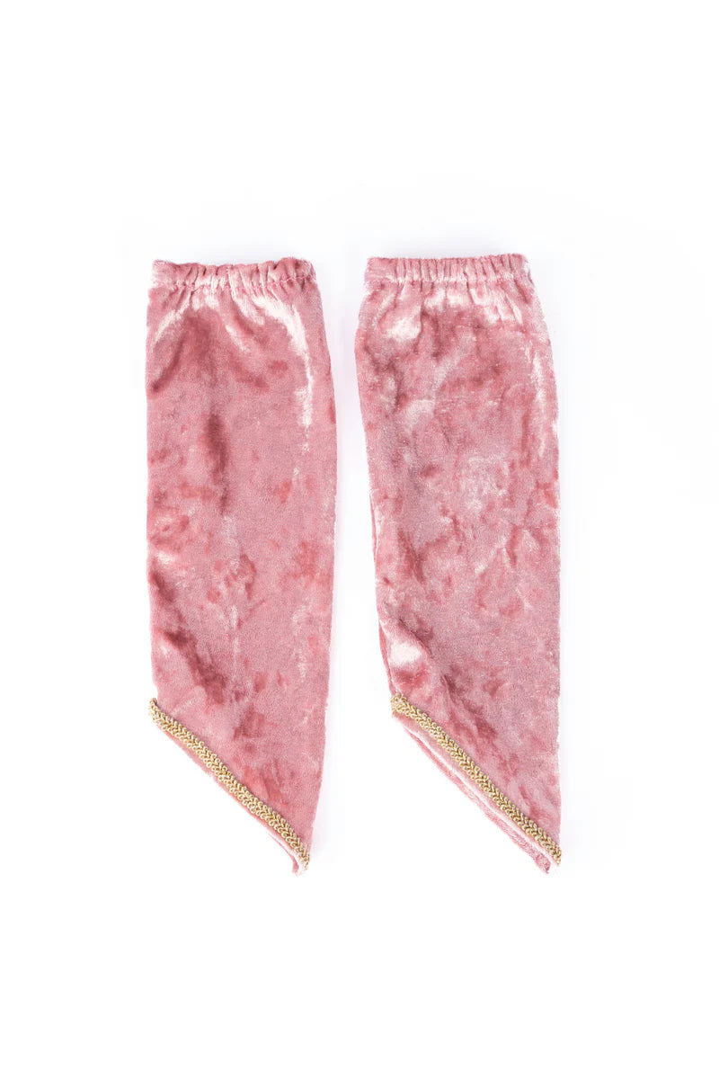 Great Pretenders Pink | Velvety Soft Sleeping Sweetheart Princess Gown with Arm Warmers
