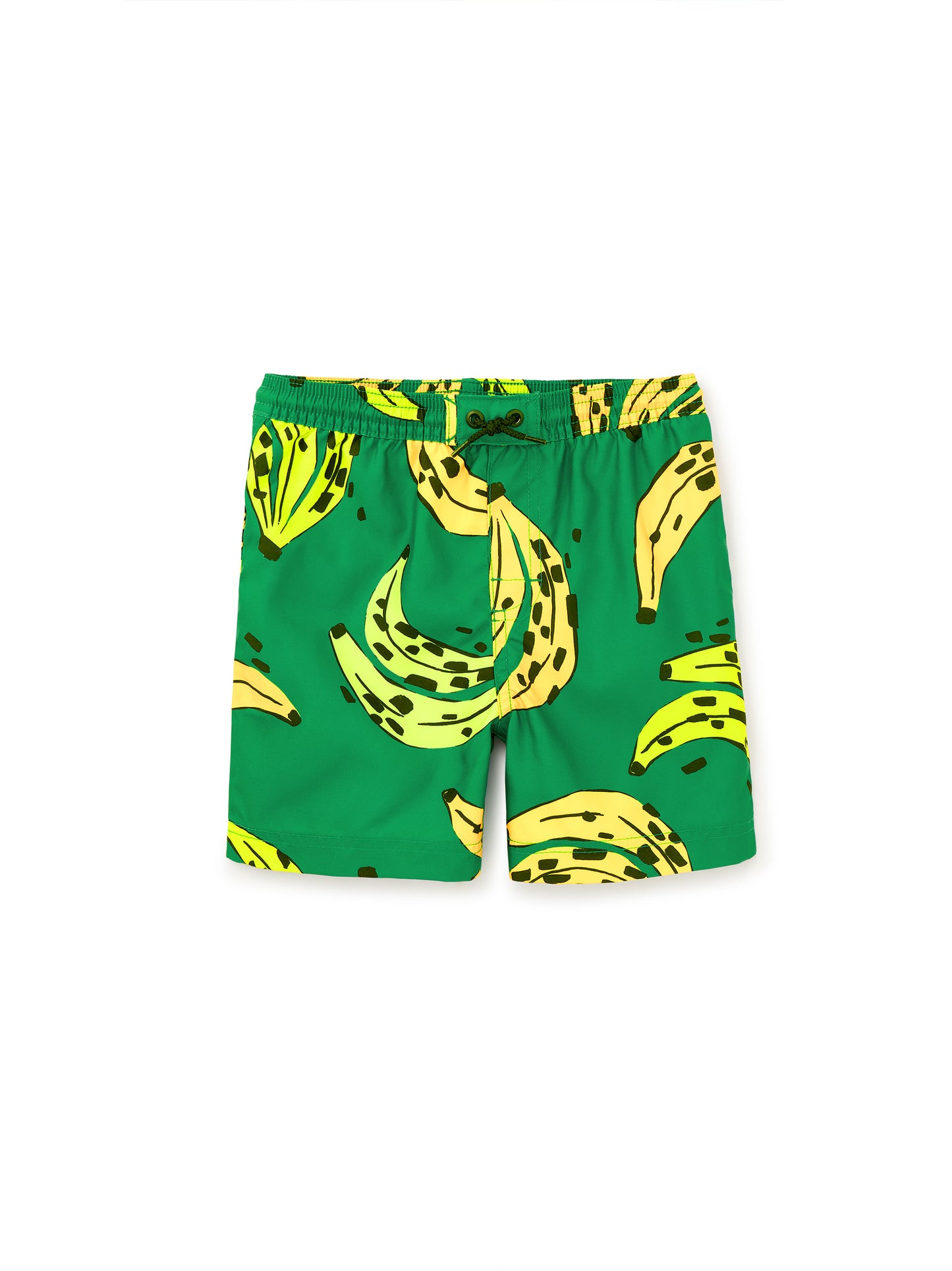 Tea Leopard Spot Bananas | Mid-Length Swim Trunks
