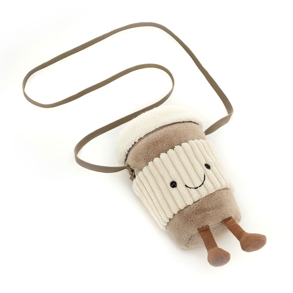 JellyCat Bag Coffee-To-Go | Amuseables