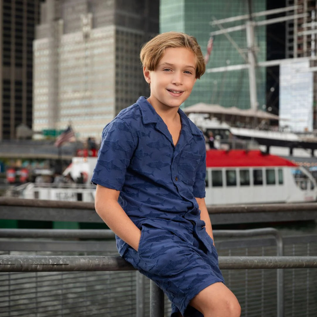 Appaman Navy Blue | Resort Shorts