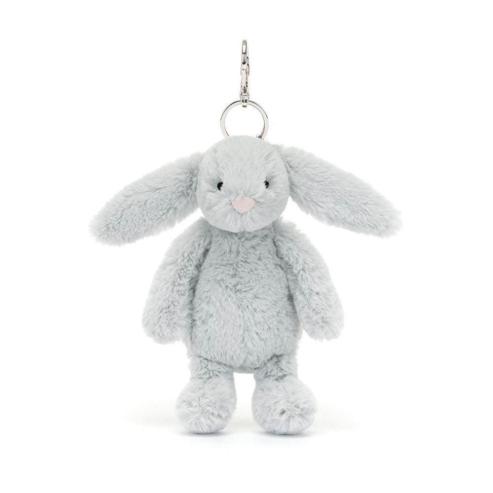 JellyCat Silver Bashful Bunny | Bag Charm