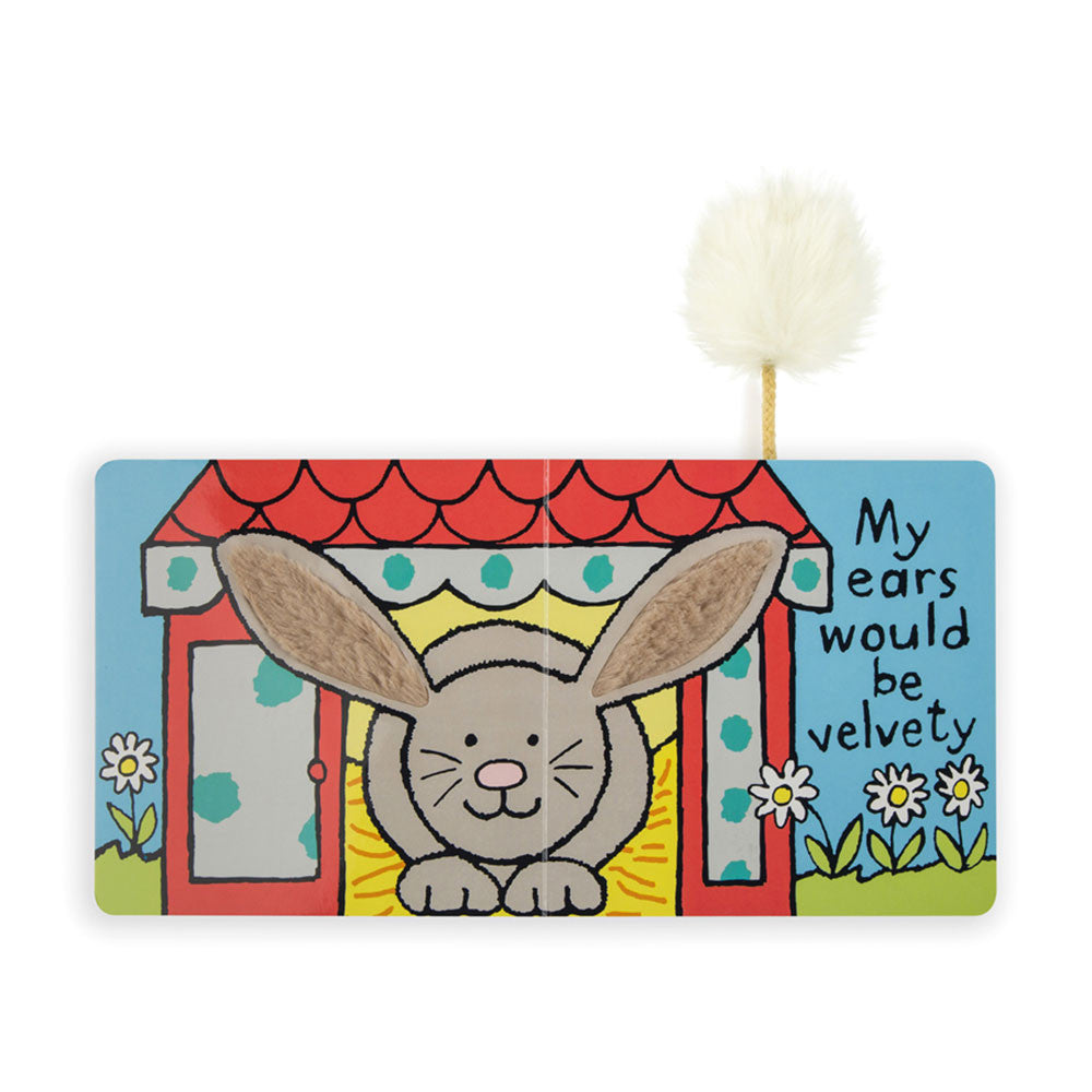 JellyCat Beige If I Were A Bunny | Board Book